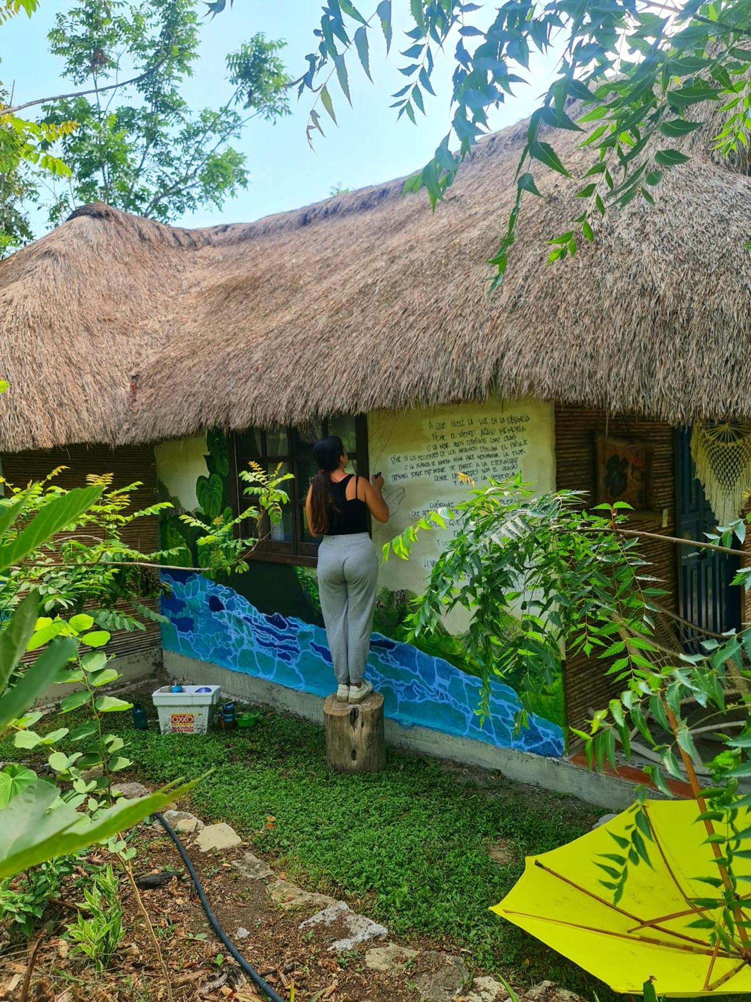 Cabanas Mannan Tanchachín Exteriör bild